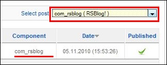 RSBlog! comments filter